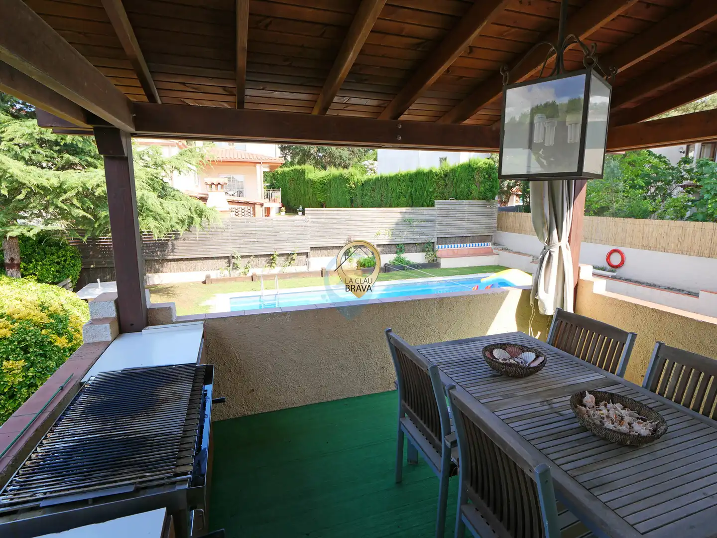 Terrassa de Casa o xalet en venda en Santa Cristina d'Aro amb Calefacció, Jardí privat i Terrassa