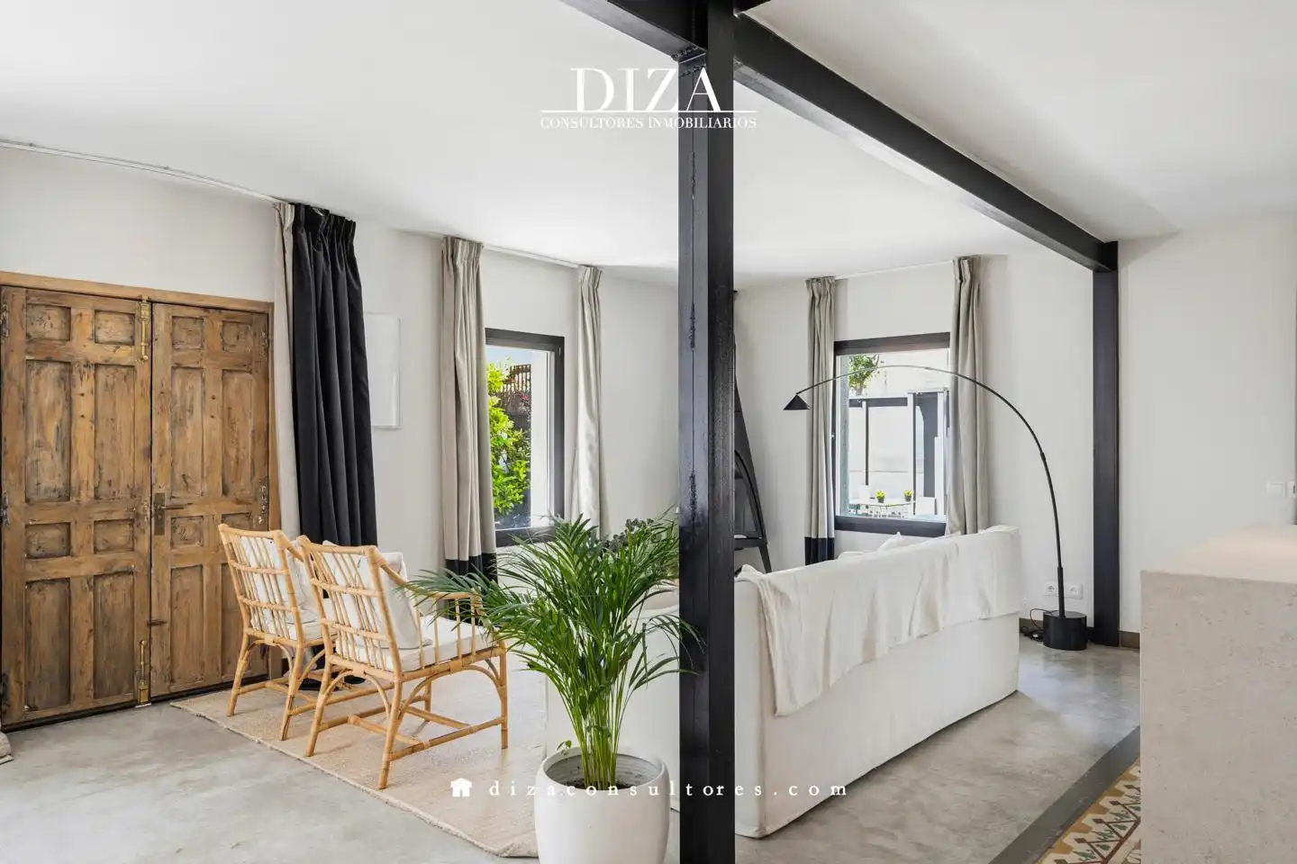 Sala d'estar de Casa o xalet de lloguer en Madrid amb Aire condicionat, Calefacció i Jardí privat
