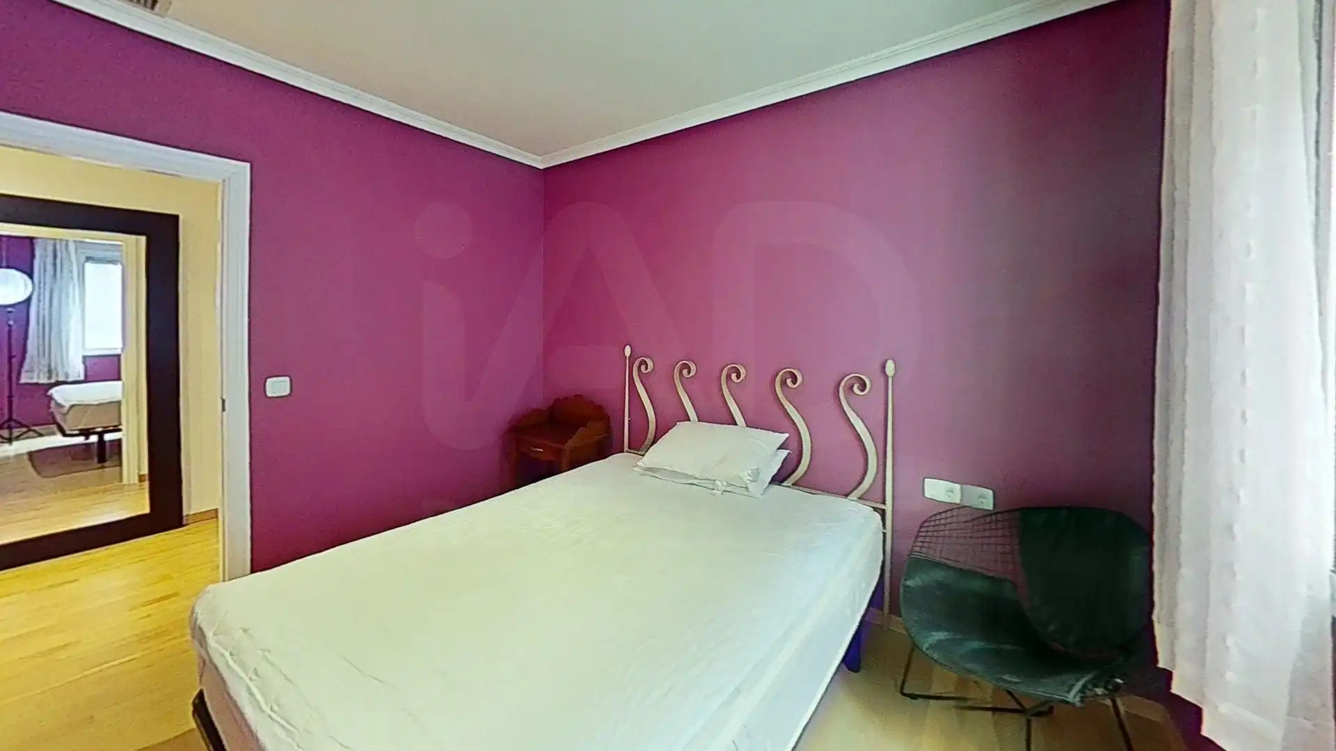 Schlafzimmer von Wohnung zur Miete in Centro