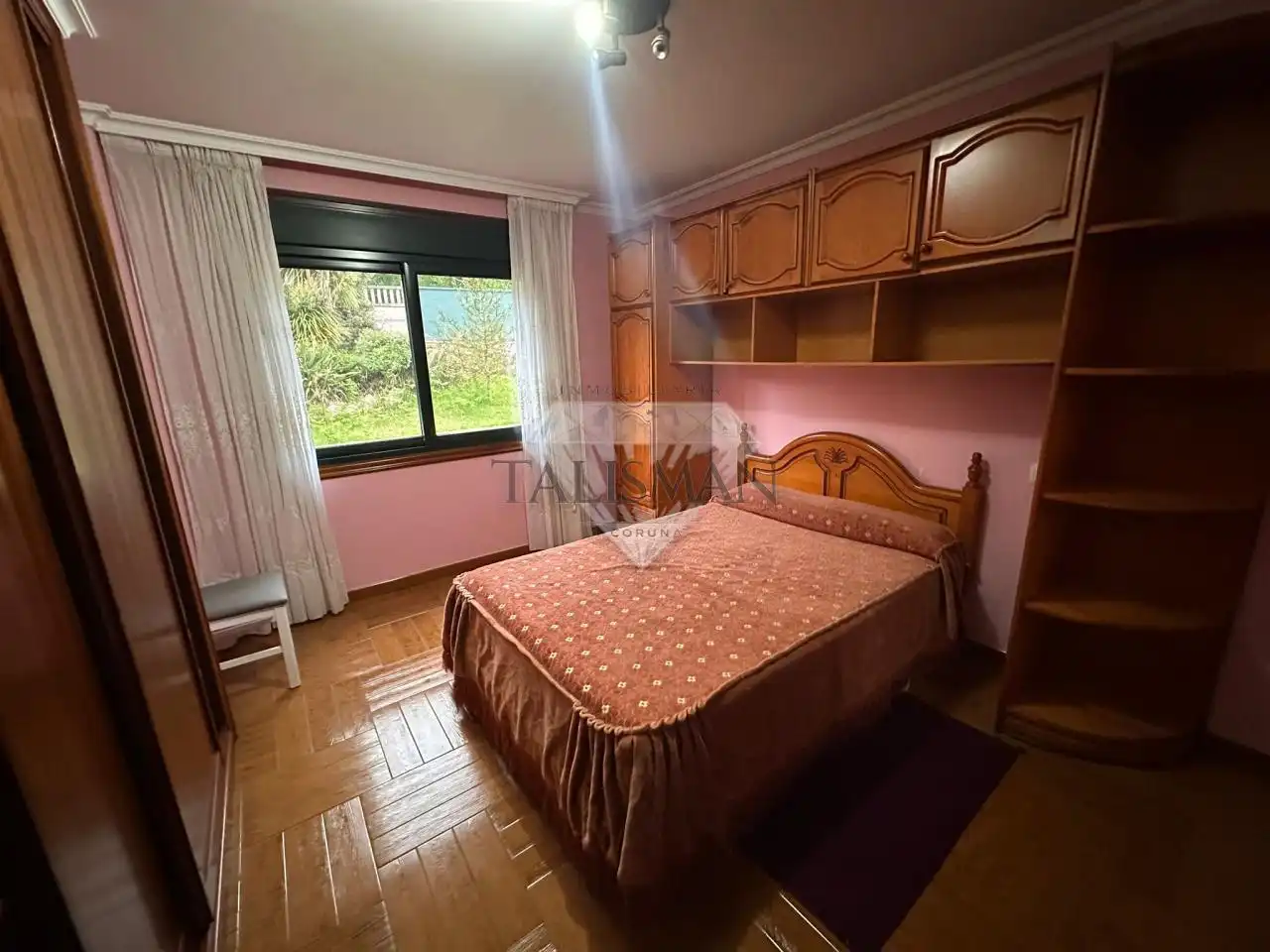 Bedroom of Houses for sale in Marín  with Heating, Private garden and Parquet flooring