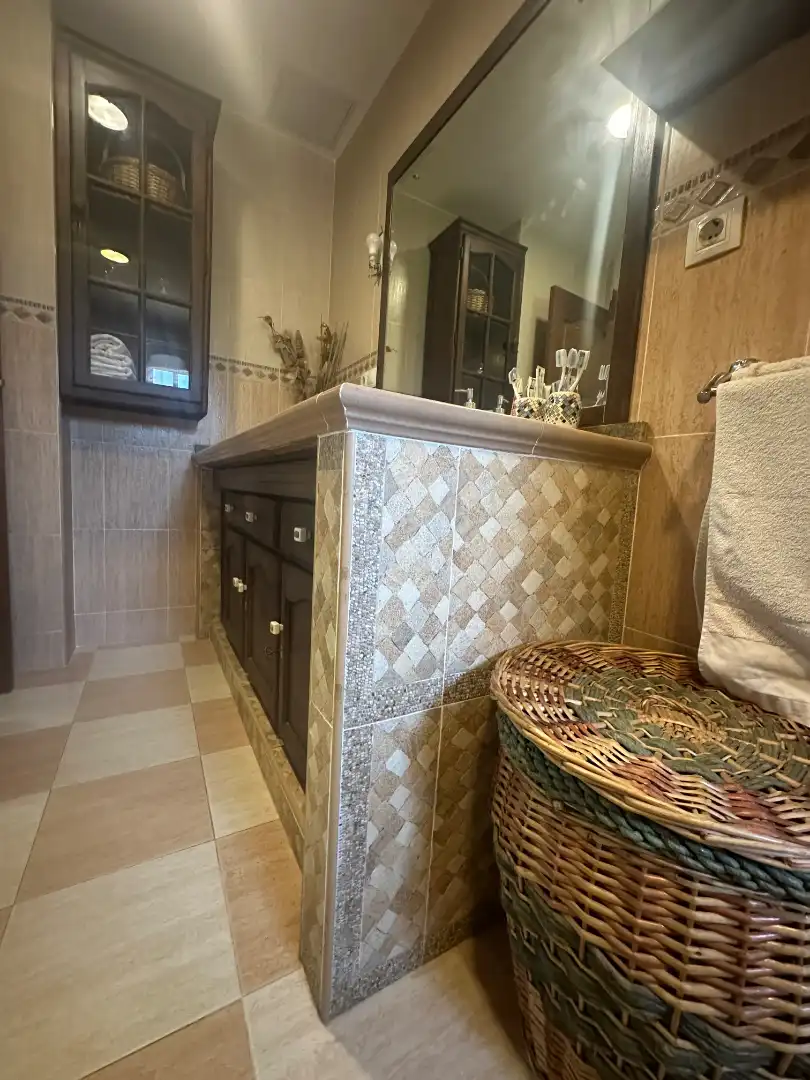 Bathroom of Detached homes for sale in Riogordo  with Private garden, Terrace and Storage room
