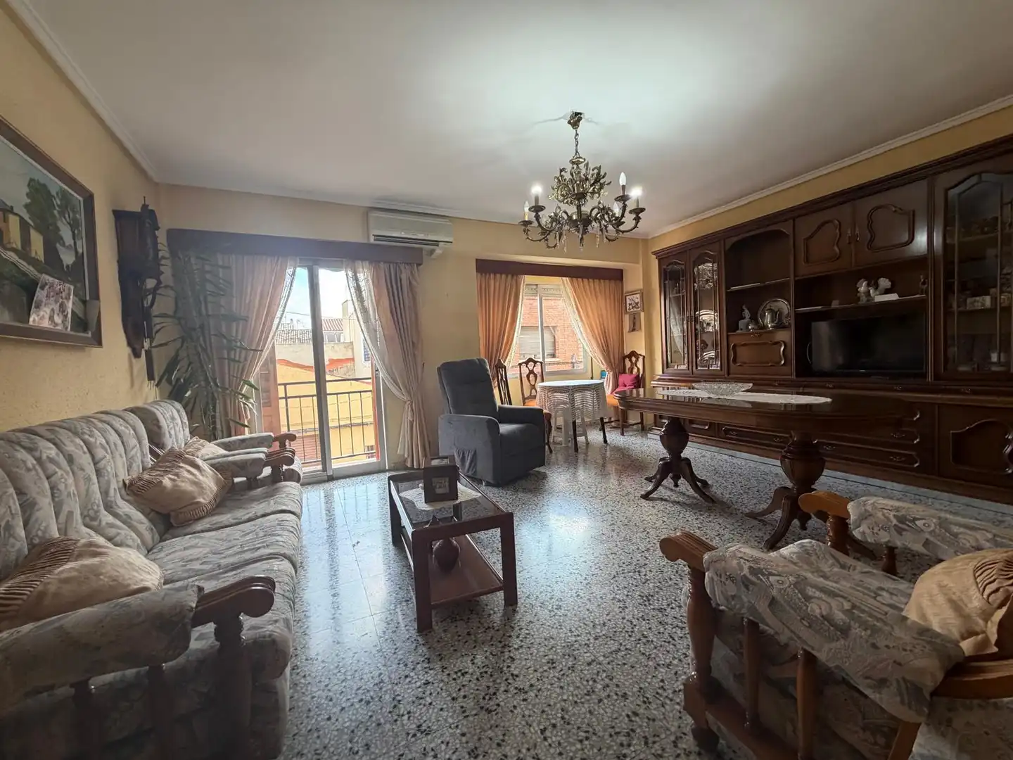 Sala de estar de Piso en venta en Valencia con Terraza y Balcón