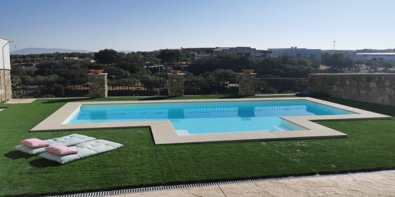 Swimming pool of Country house for sale in Valencia de Alcántara  with Air Conditioner, Private garden and Terrace