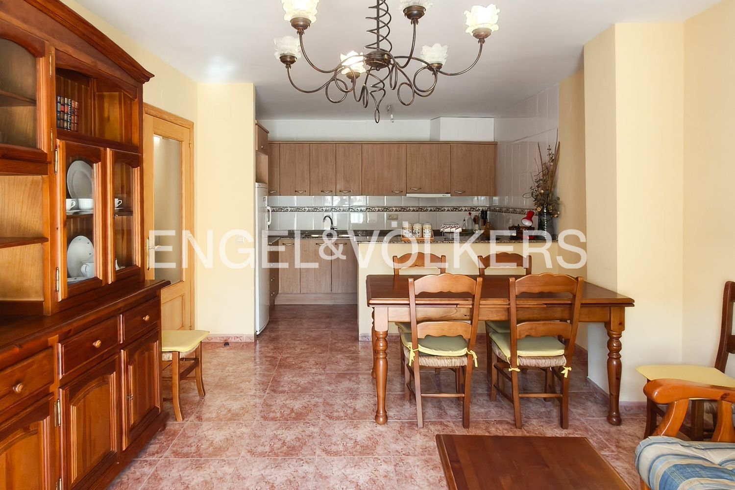 Dining room of Apartment for sale in Morella  with Heating and Furnished