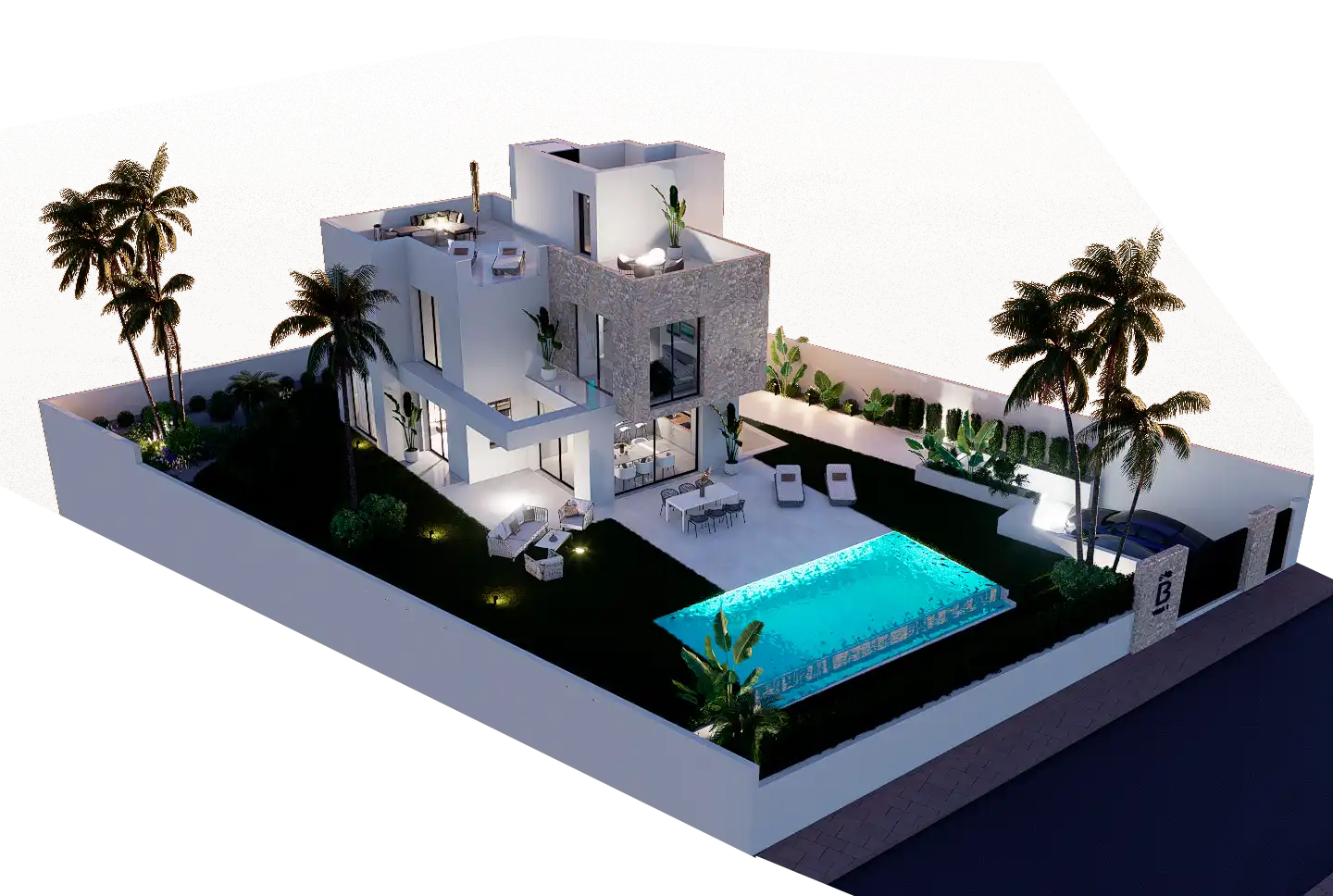 New build Detached house for sale in 41 Av. Barcelona, imagen 37