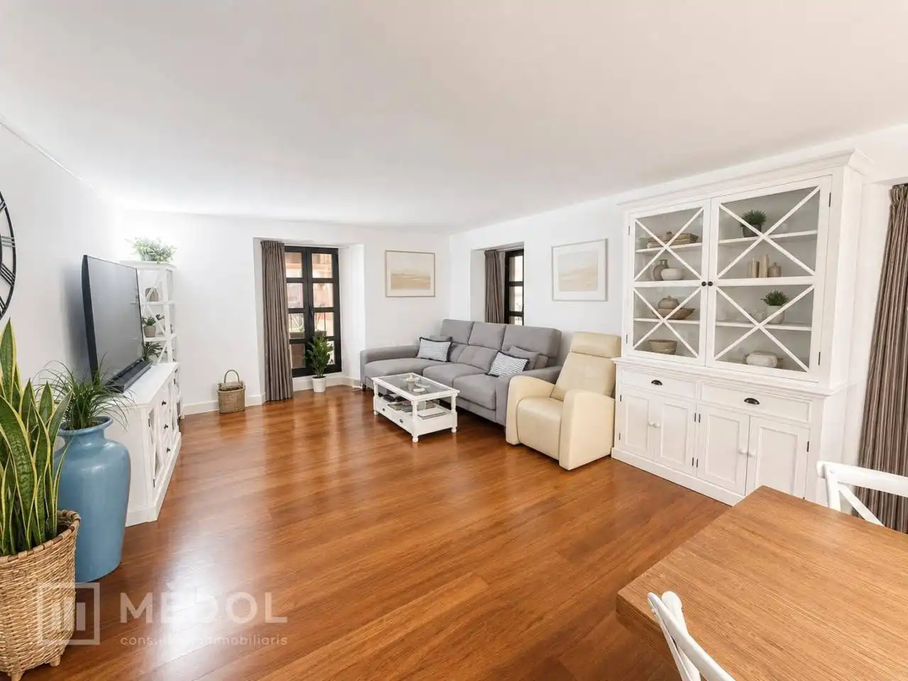 Sala de estar de Piso de alquiler en Tarragona con Aire acondicionado, Calefacción y Parquet