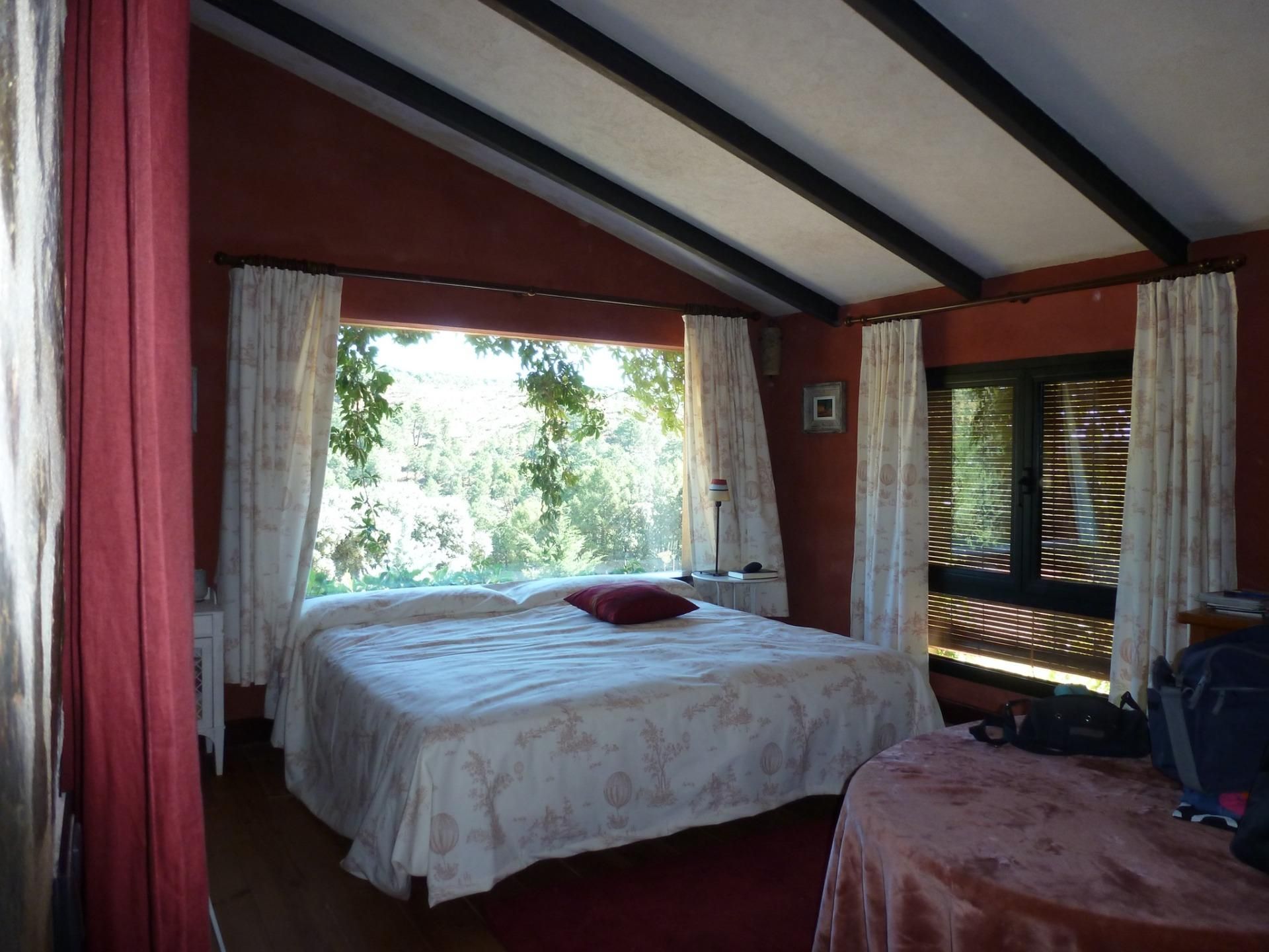Habitación de Finca rústica en venta en Calera de León con Jardín privado, Terraza y Trastero
