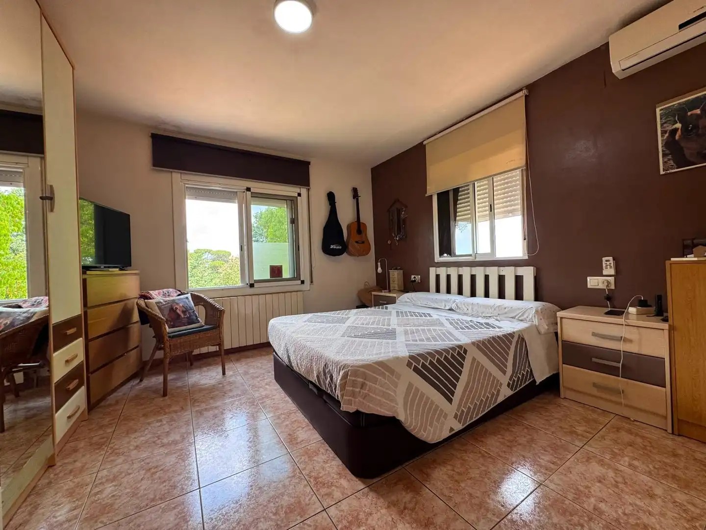 Habitación de Casa o chalet en venta en Riells i Viabrea con Aire acondicionado, Calefacción y Jardín privado