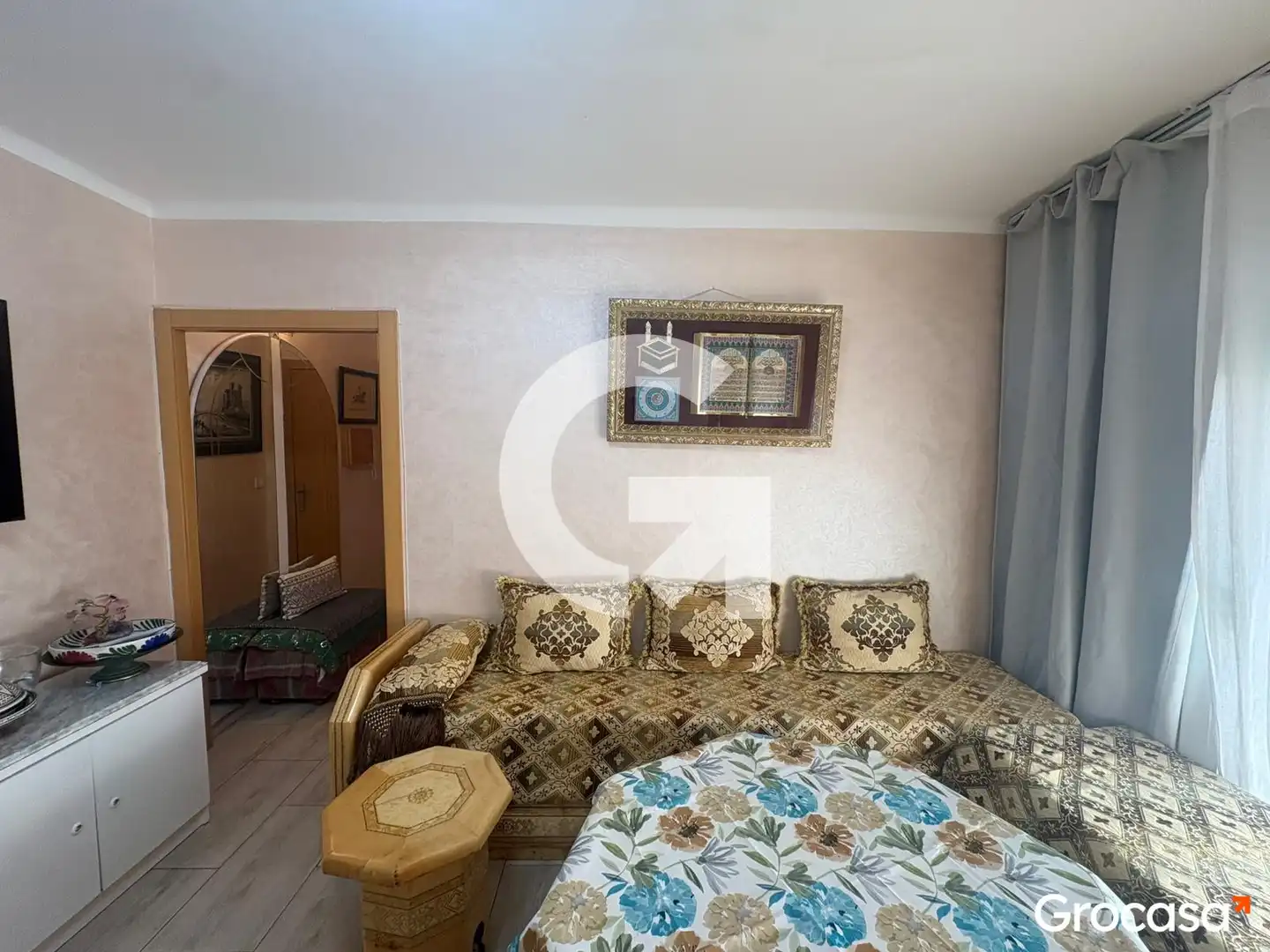 Sala de estar de Piso en venta en Mataró con Aire acondicionado, Horno y Balcón