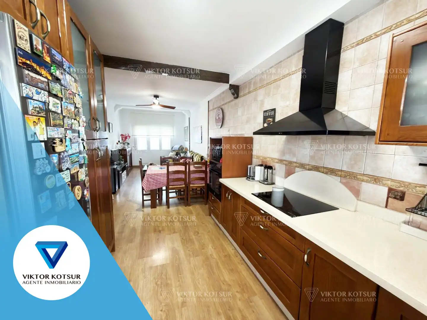 Kitchen of Detached homes for sale in Roquetas de Mar  with Air Conditioner, Terrace and Storage room