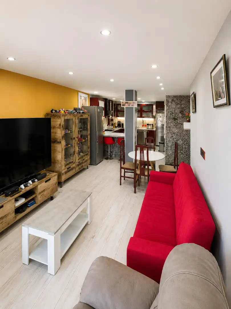 Living room of Flat for sale in El Prat de Llobregat  with Air Conditioner, Heating and Terrace