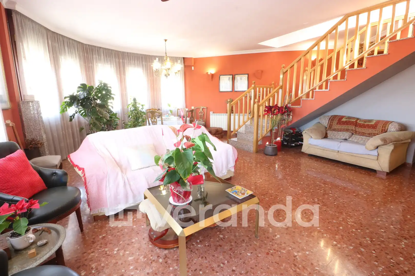 Sala d'estar de Dúplex en venda en Ripollet amb Calefacció, Terrassa i TV