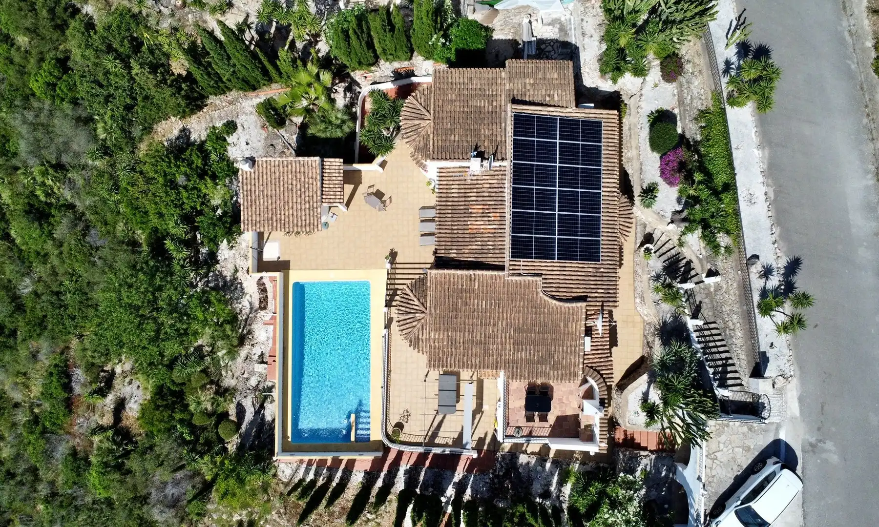 Vista exterior de Casa o chalet en venta en Dénia con Aire acondicionado, Calefacción y Jardín privado