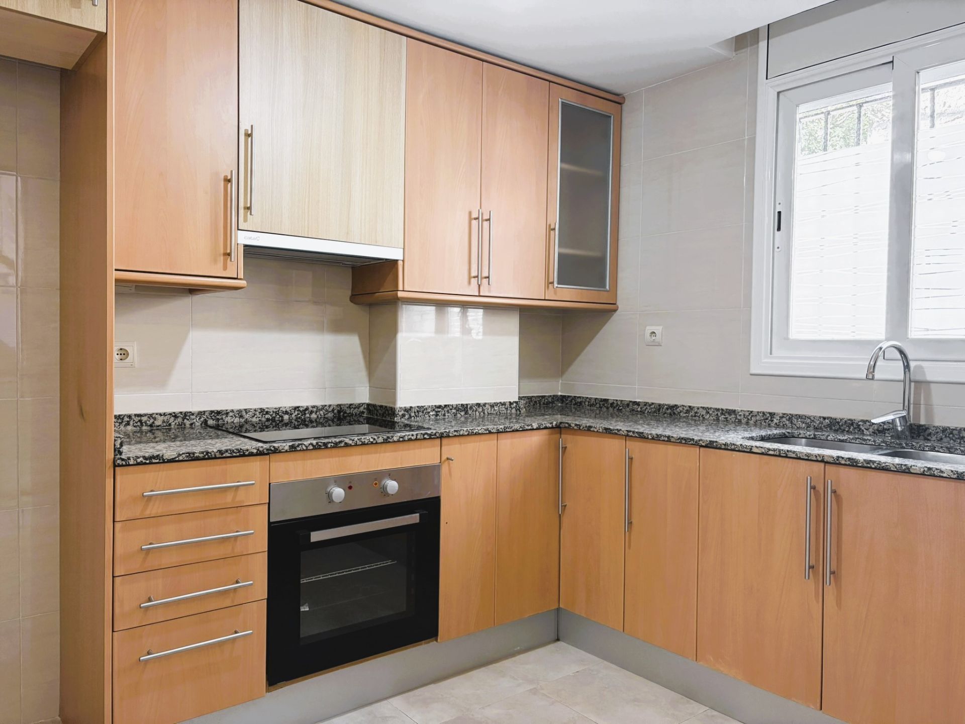 Kitchen of Single-family semi-detached for sale in Bellpuig  with Air Conditioner, Heating and Terrace