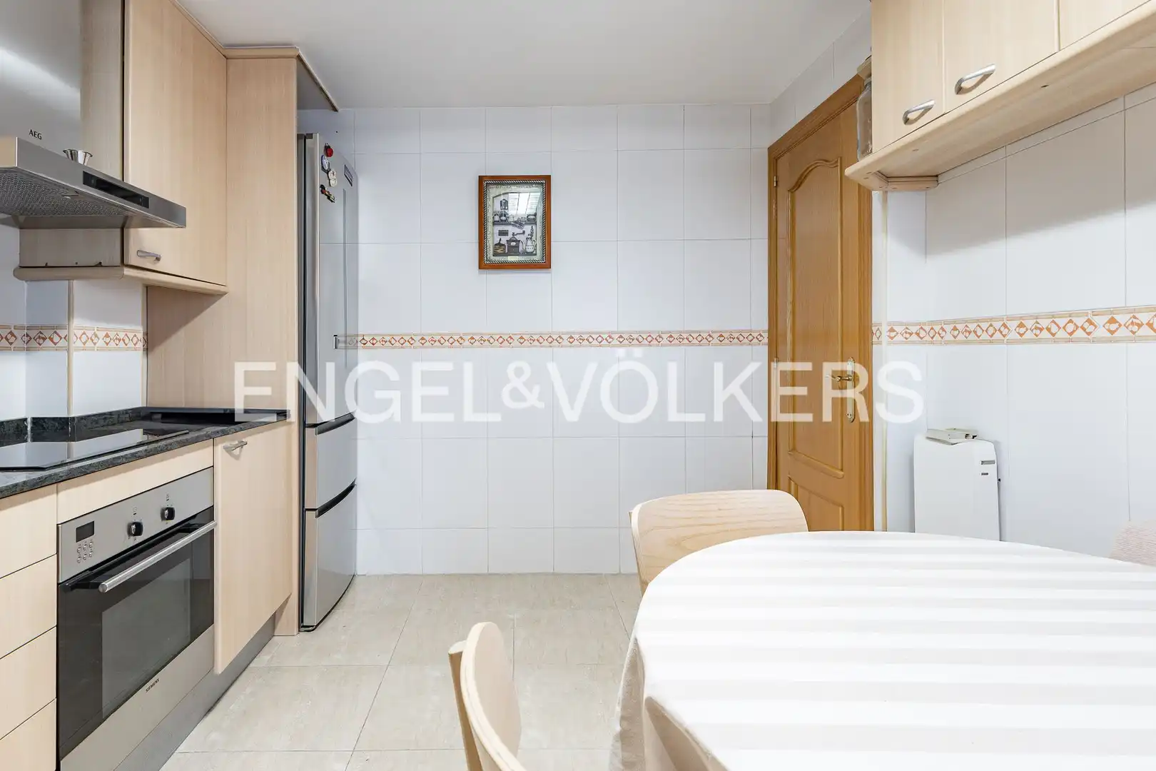 Cocina de Casa o chalet en venta en Badalona con Aire acondicionado, Calefacción y Terraza