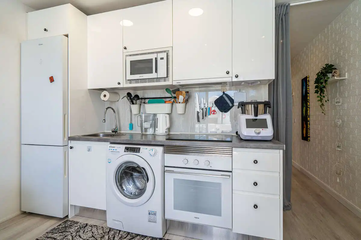 Cocina de Piso en venta en Tías con Balcón y Piscina comunitaria