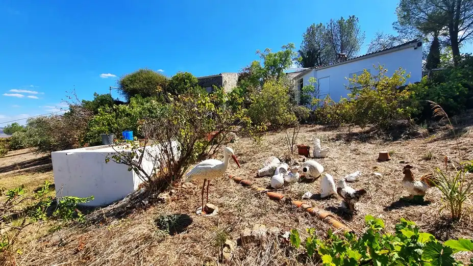 Vista exterior de Finca rústica en venta en El Campillo (Huelva) con Aire acondicionado, Jardín privado y Terraza