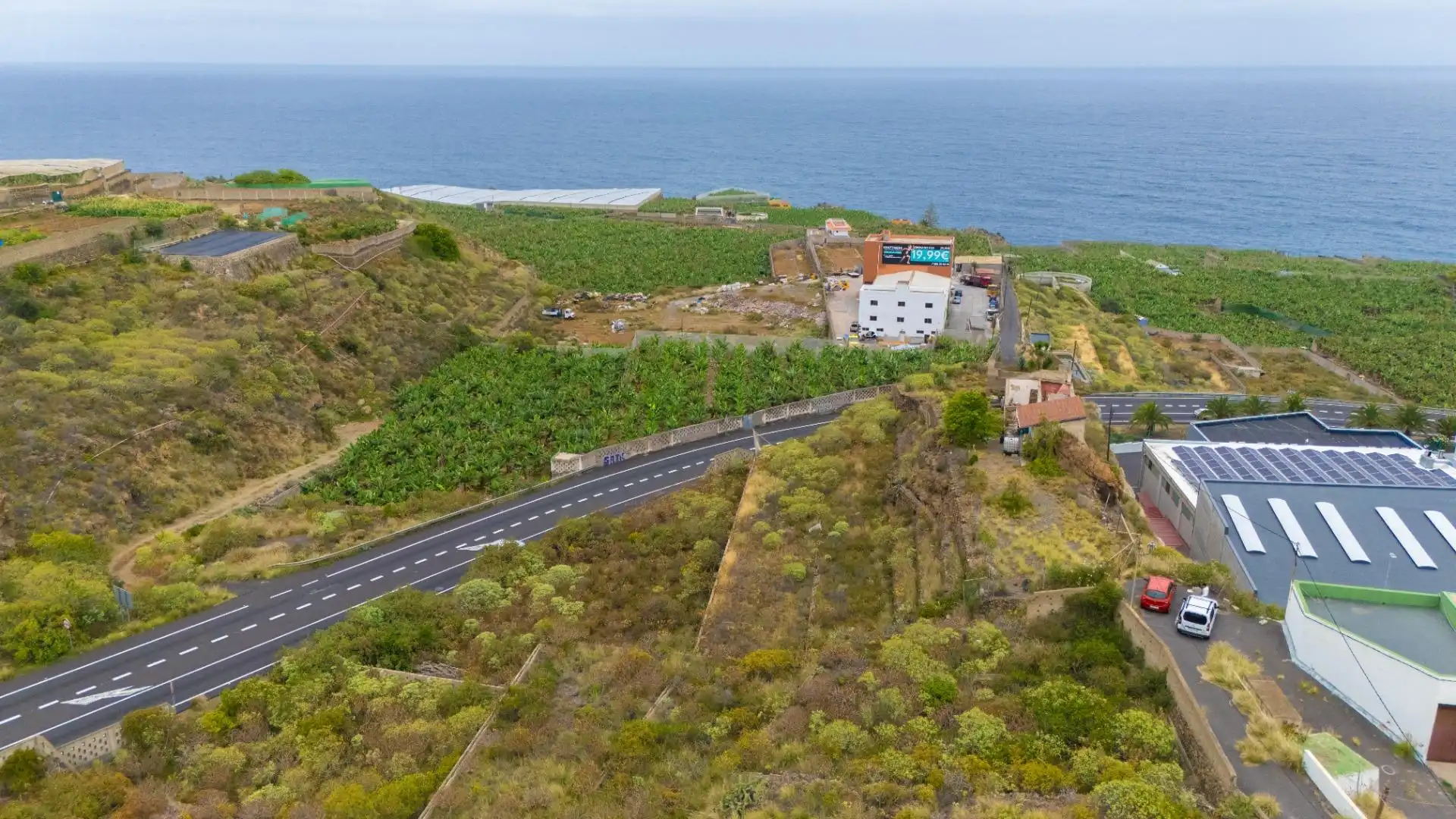 Vista exterior de Terreno industrial en venta en La Guancha