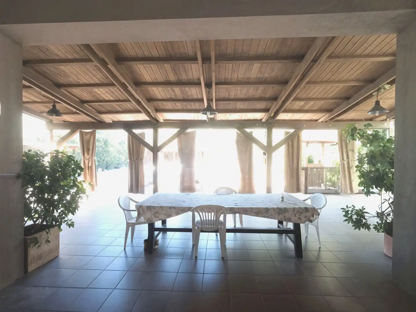 Terrassa de Finca rústica en venda en Puebla de Sancho Pérez amb Aire condicionat, Jardí privat i Traster