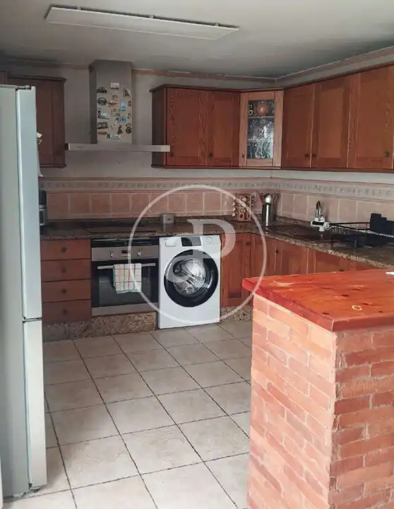 Cuina de Casa adosada en venda en Almazora / Almassora amb Aire condicionat, Calefacció i Terrassa