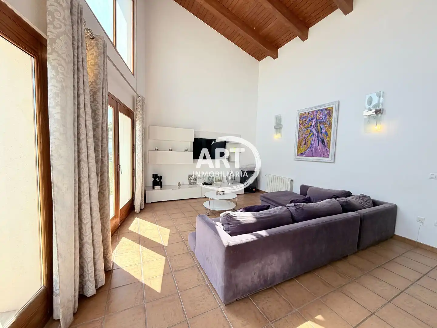 Sala de estar de Casa o chalet en venta en Serra con Calefacción, Jardín privado y Terraza