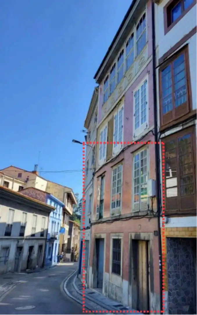 Exterior view of Flat for sale in Cudillero  with Terrace and Swimming Pool