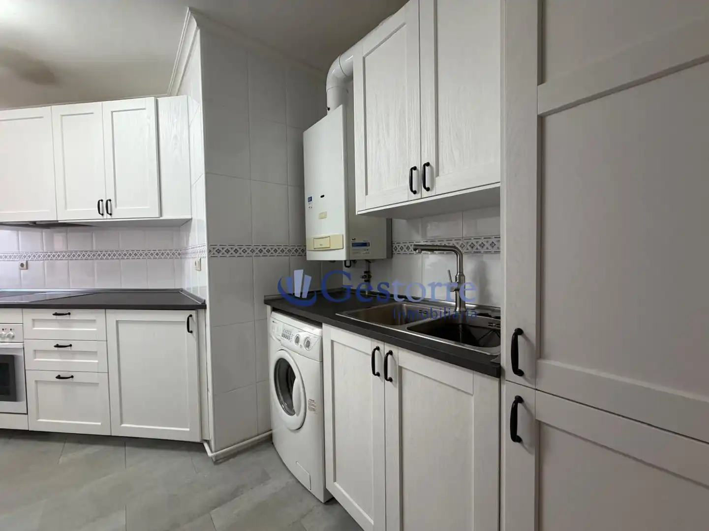 Kitchen of Flat for sale in Castrillón  with Heating, Terrace and Storage room
