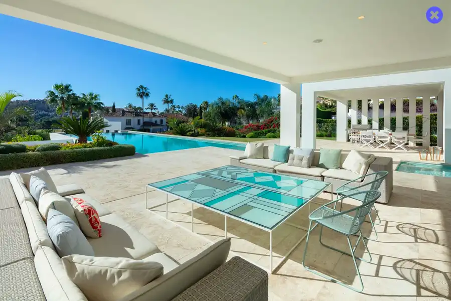 Terrace of Houses for rent in Marbella  with Air Conditioner, Private garden and Terrace