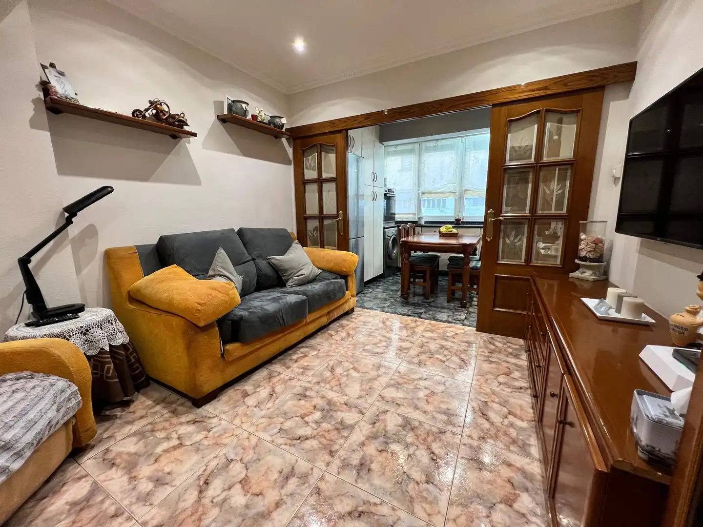 Wohnzimmer von Wohnung zum Verkauf in Andoain mit Heizung, Abstellraum und Möbliert