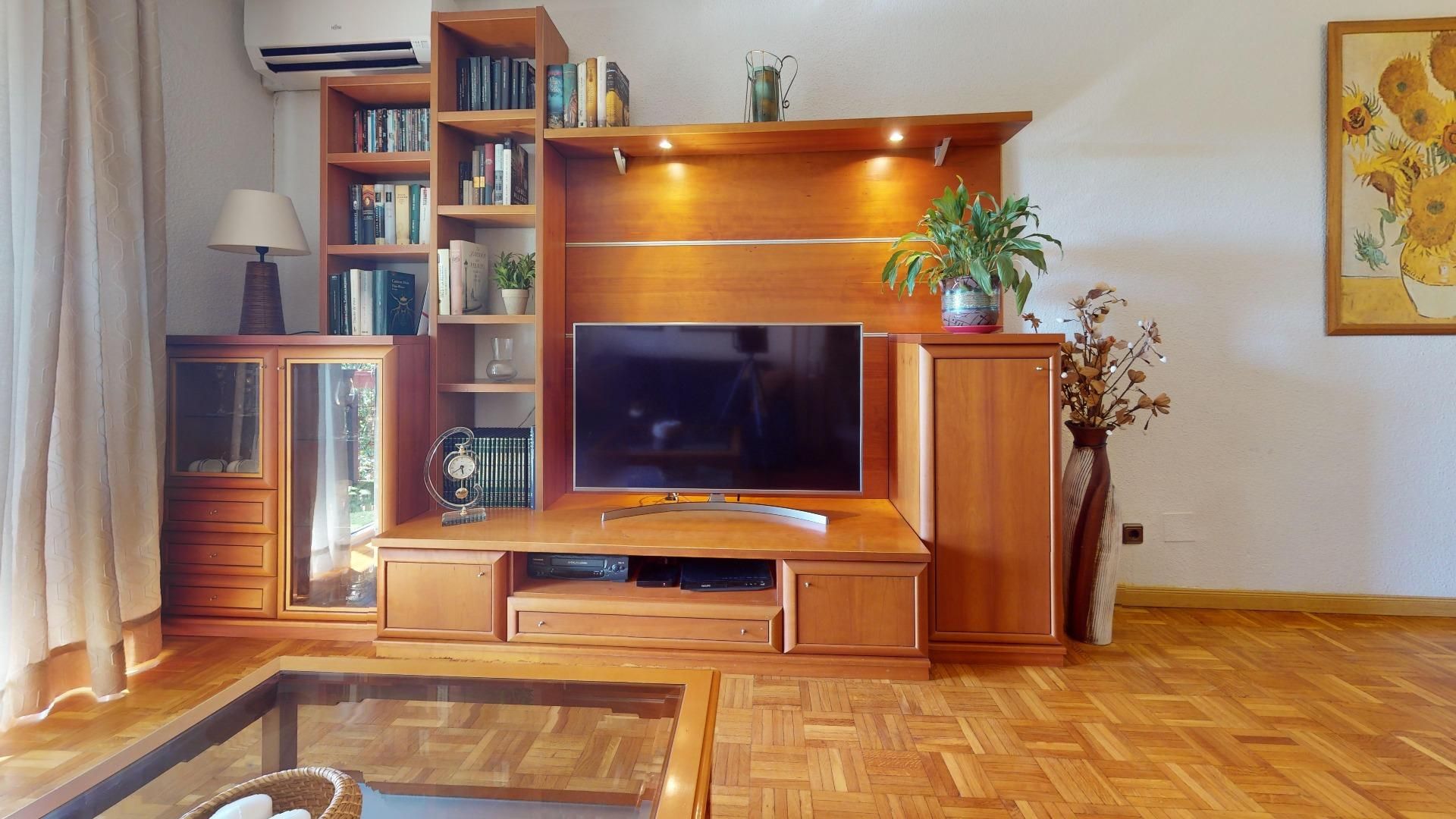 Sala de estar de Apartamento en venta en Rivas-Vaciamadrid con Aire acondicionado, Calefacción y Jardín privado