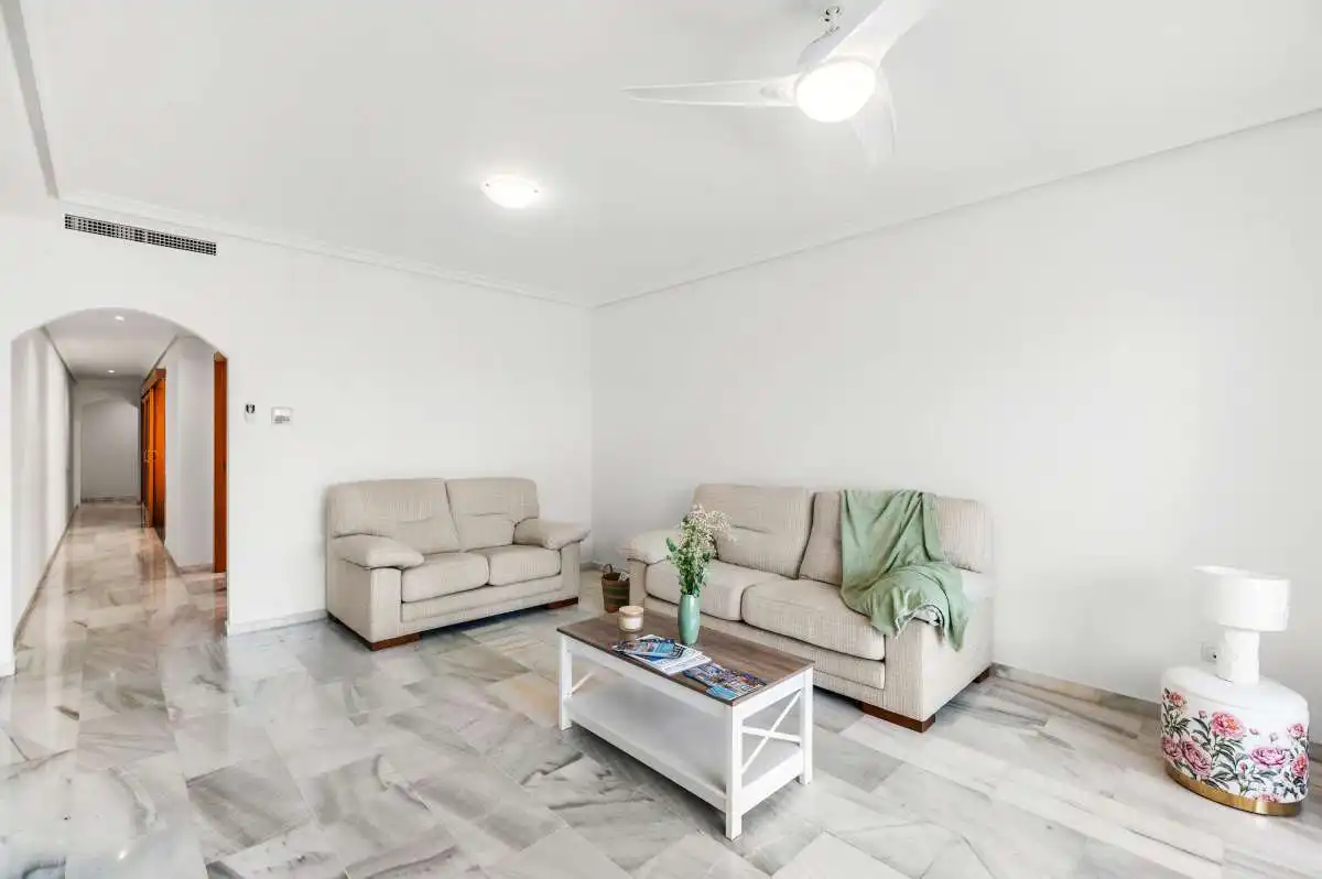 Sala de estar de Apartamento en venta en Calpe / Calp