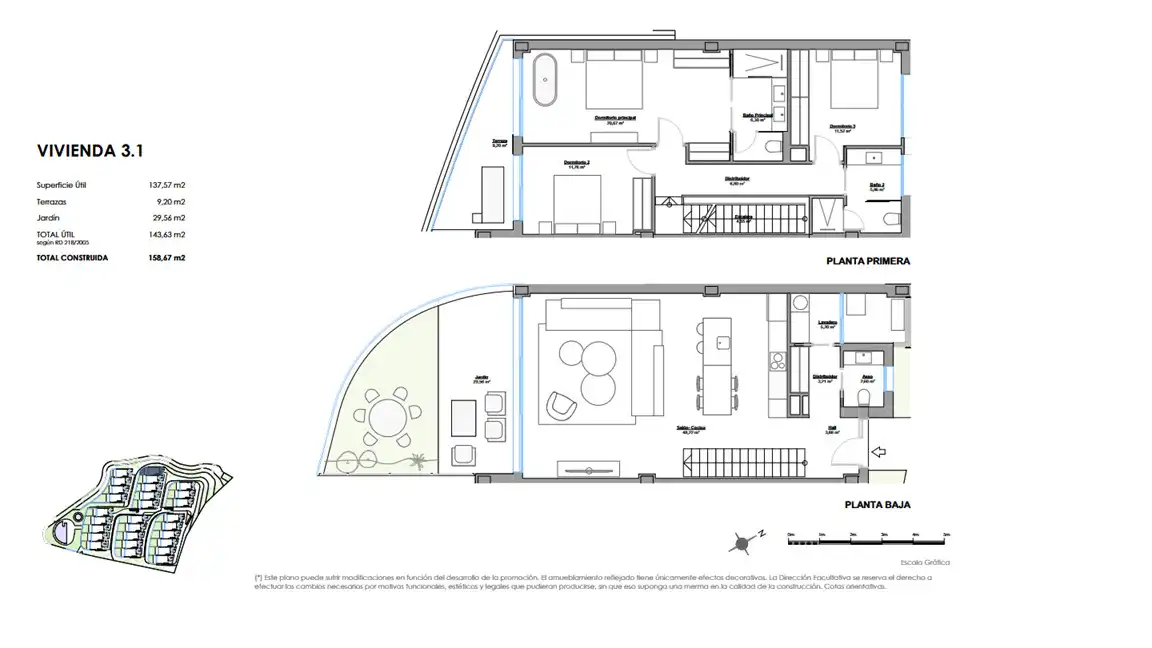 Wohnung mit Pool zum Verkauf in Las Gaviotas  - Carvajal, imagen 2