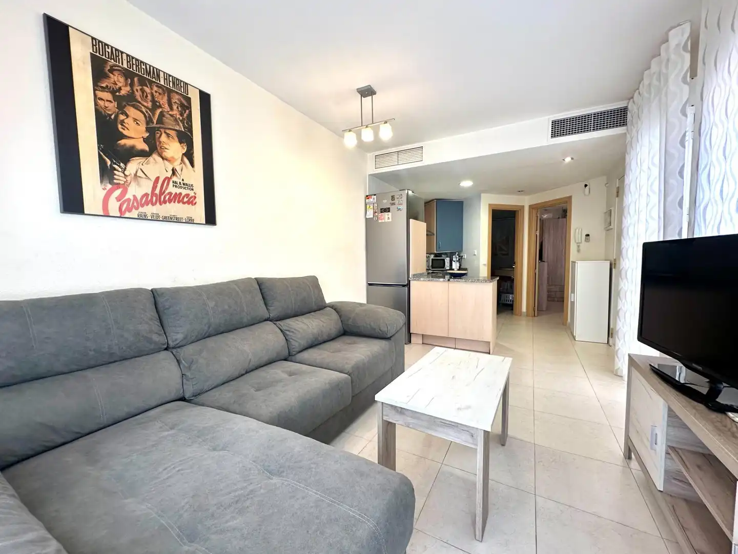 Sala de estar de Apartamento en venta en Vera con Aire acondicionado, Calefacción y Terraza