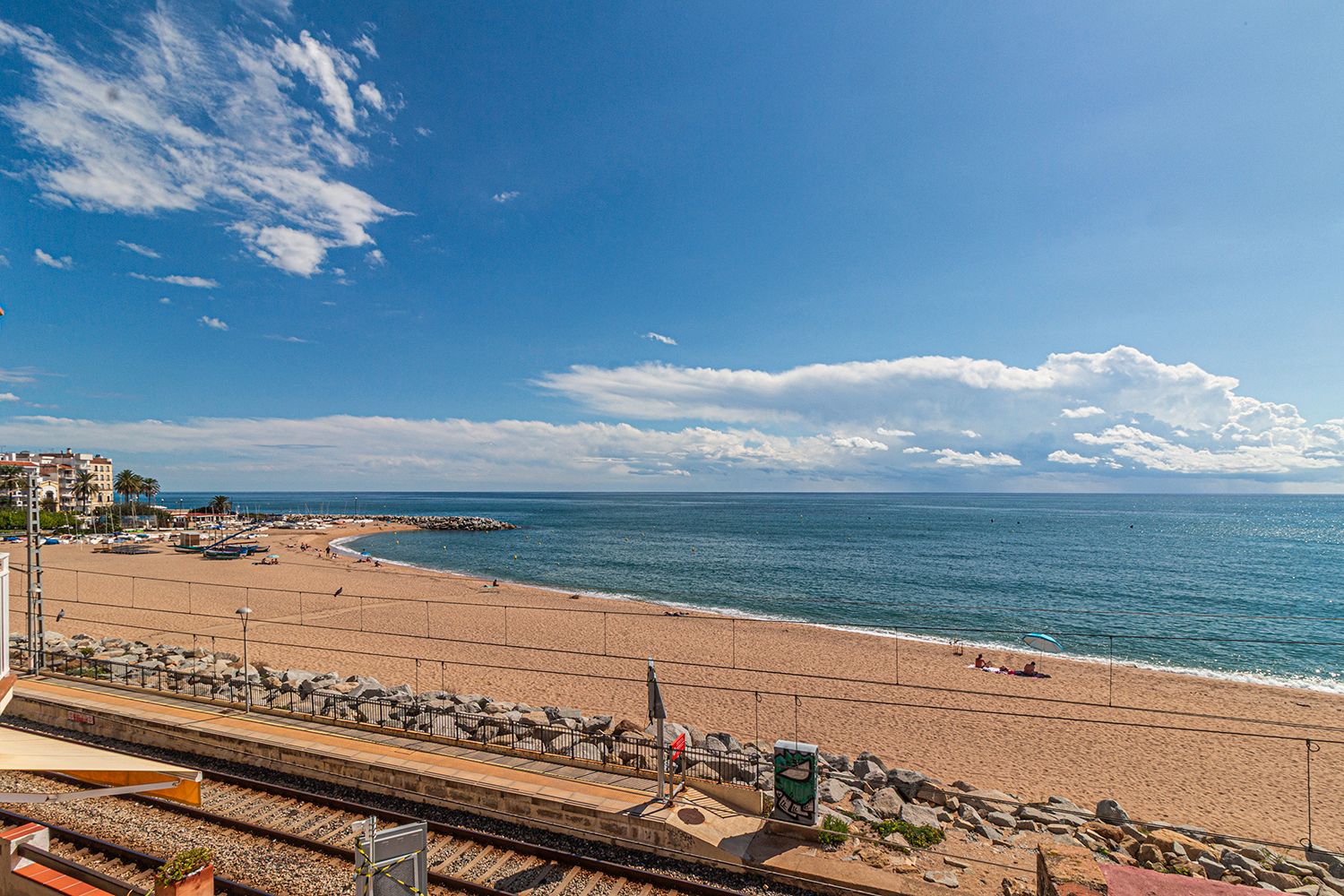 Vista exterior de Casa o xalet en venda en Sant Pol de Mar amb Terrassa