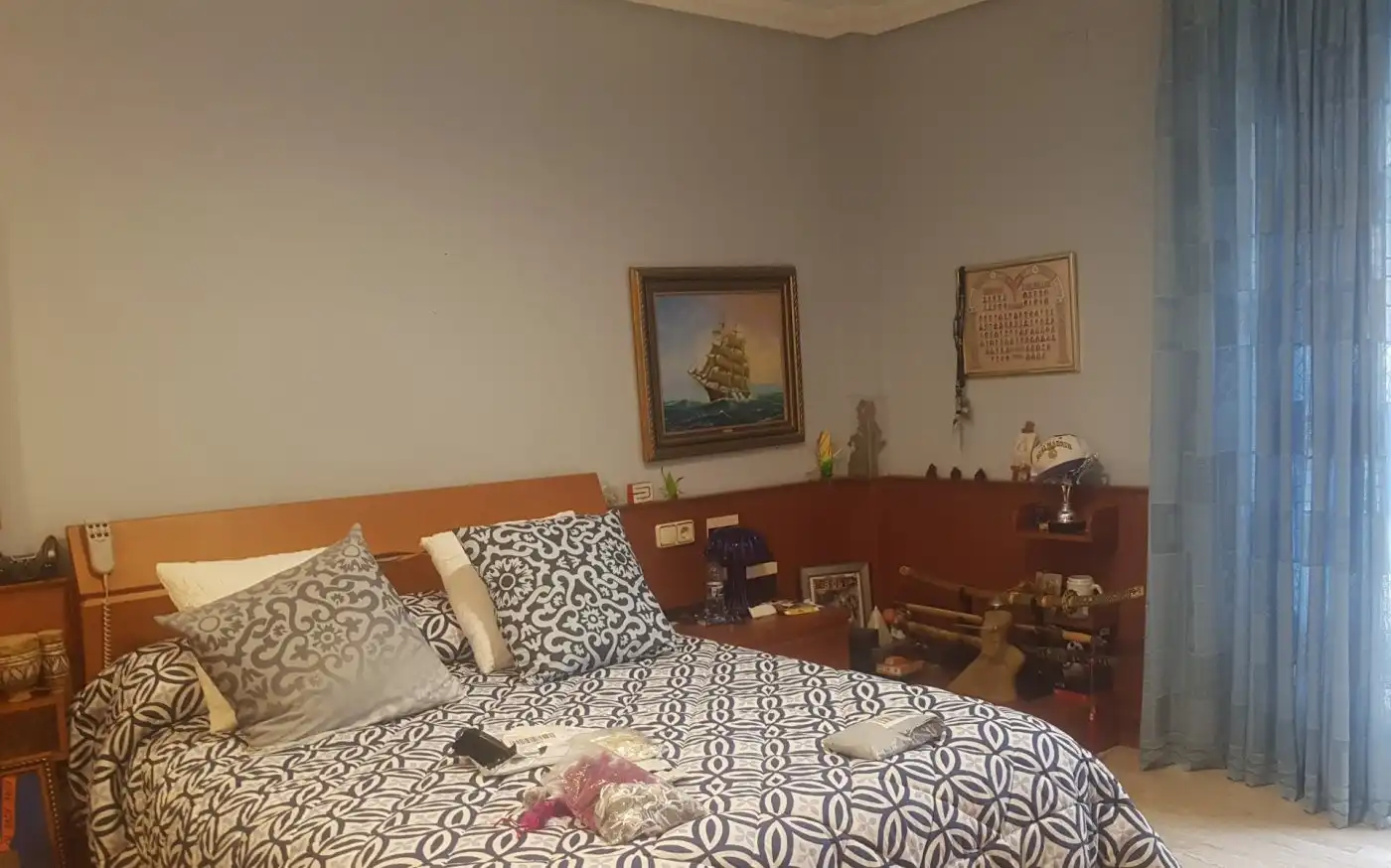 Dormitori de Casa adosada en venda en Albaida amb Aire condicionat, Calefacció i Balcó