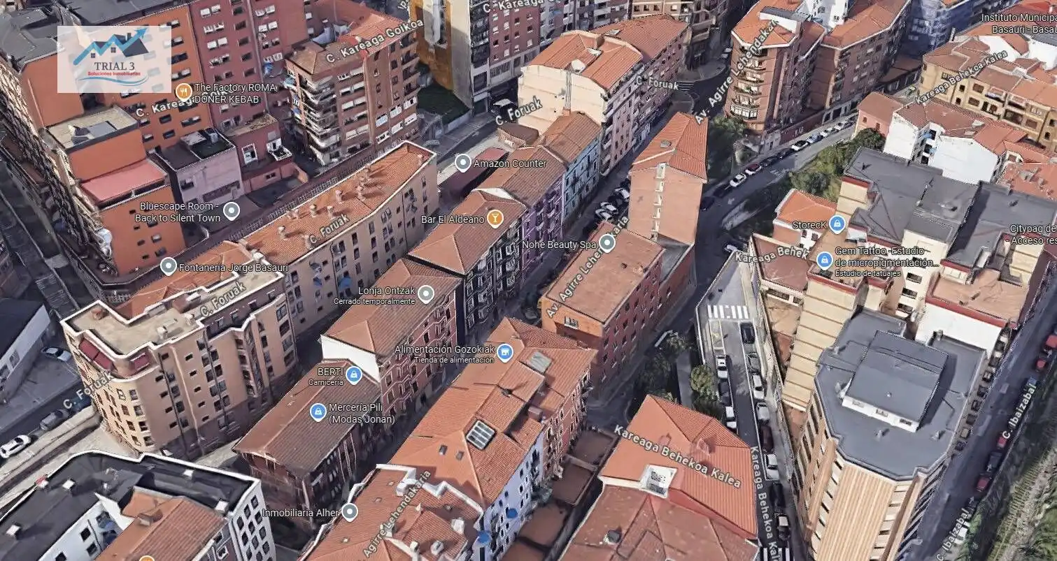 Vista exterior de Piso en venta en Basauri 