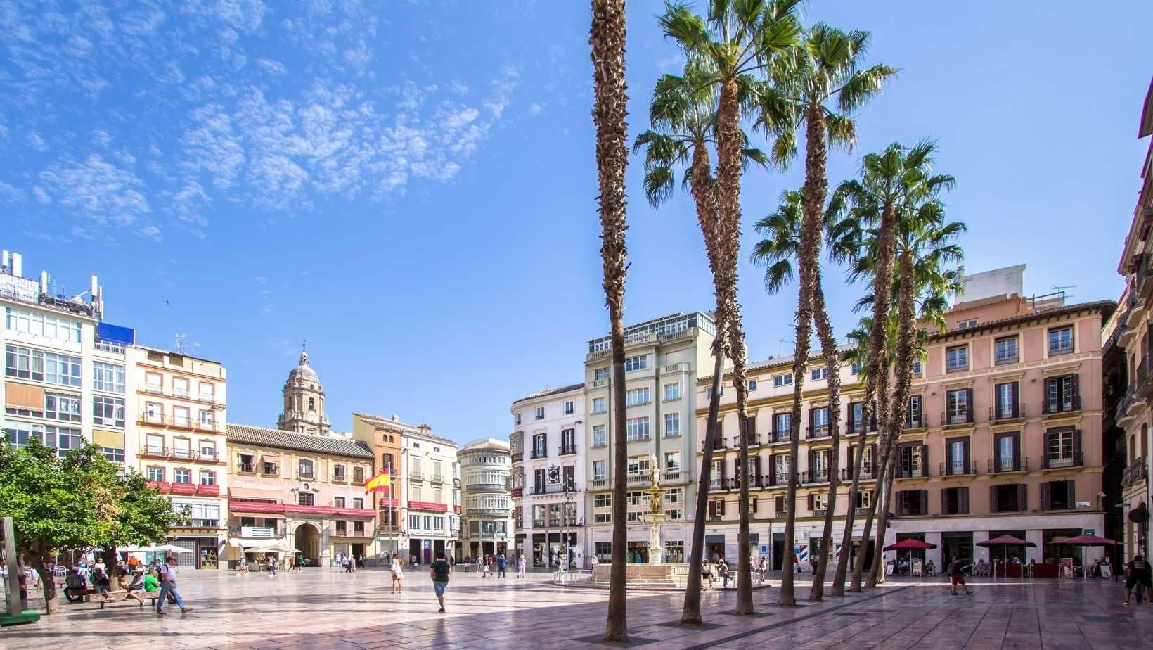 Exterior view of Flat for sale in Málaga Capital  with Air Conditioner, Heating and Balcony