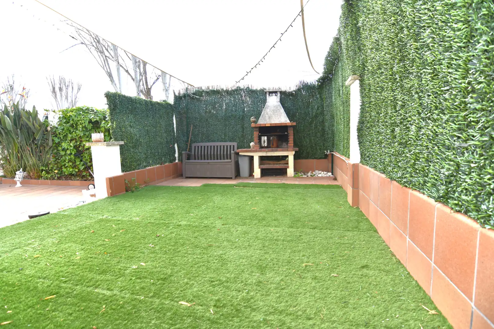 Terraza de Casa adosada en venta en Santa Susanna con Aire acondicionado, Calefacción y Jardín privado