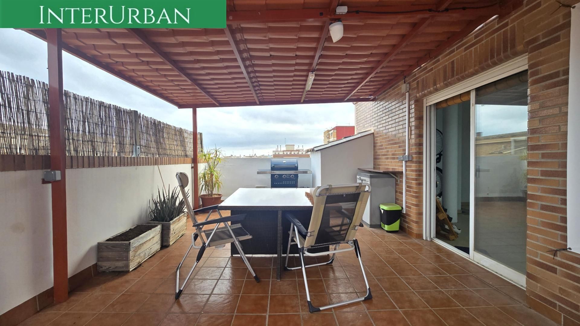 Terrace of Attic for sale in La Pobla de Vallbona  with Terrace, Storage room and Balcony
