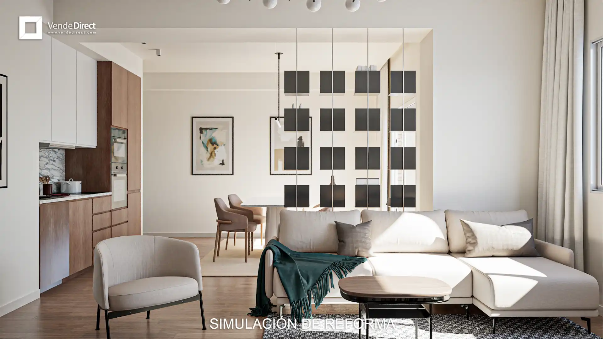 Sala de estar de Piso en venta en Madrid con Aire acondicionado, Calefacción y Parquet