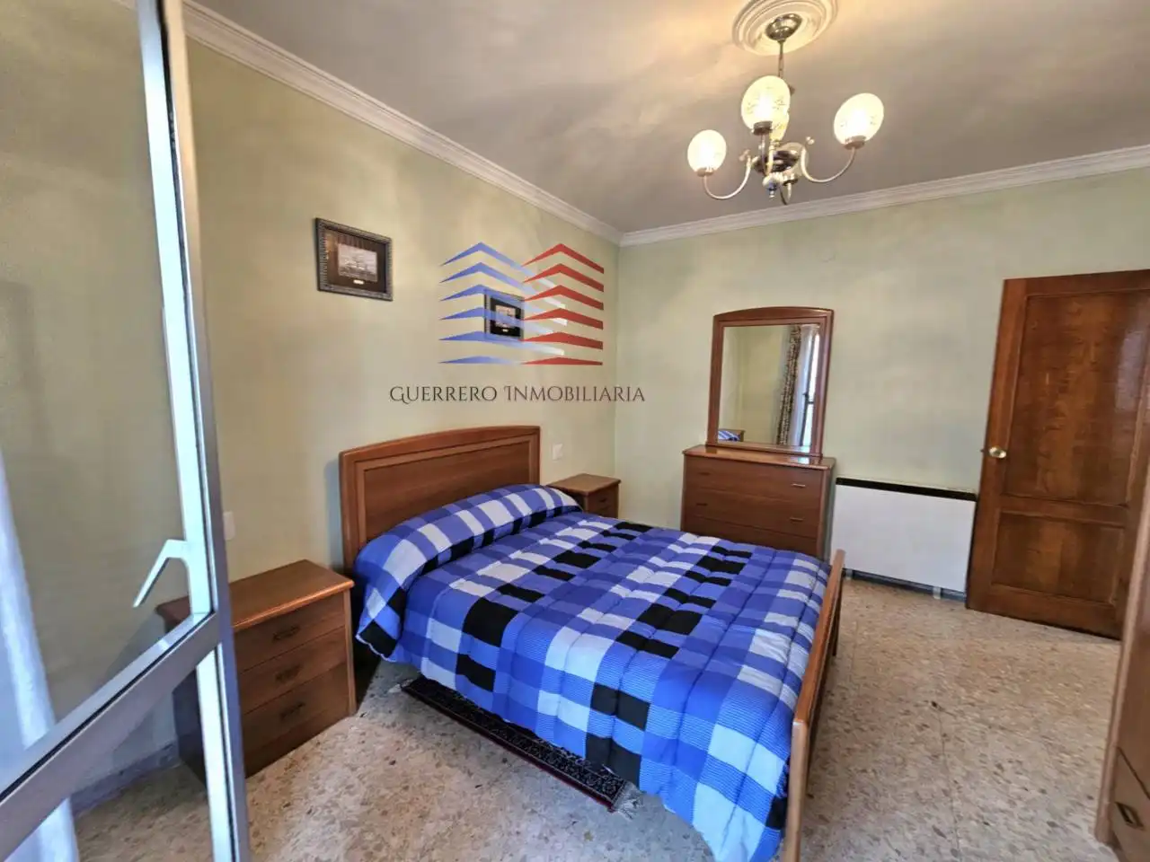 Bedroom of Flat for rent in Ourense Capital   with Heating, Furnished and Balcony