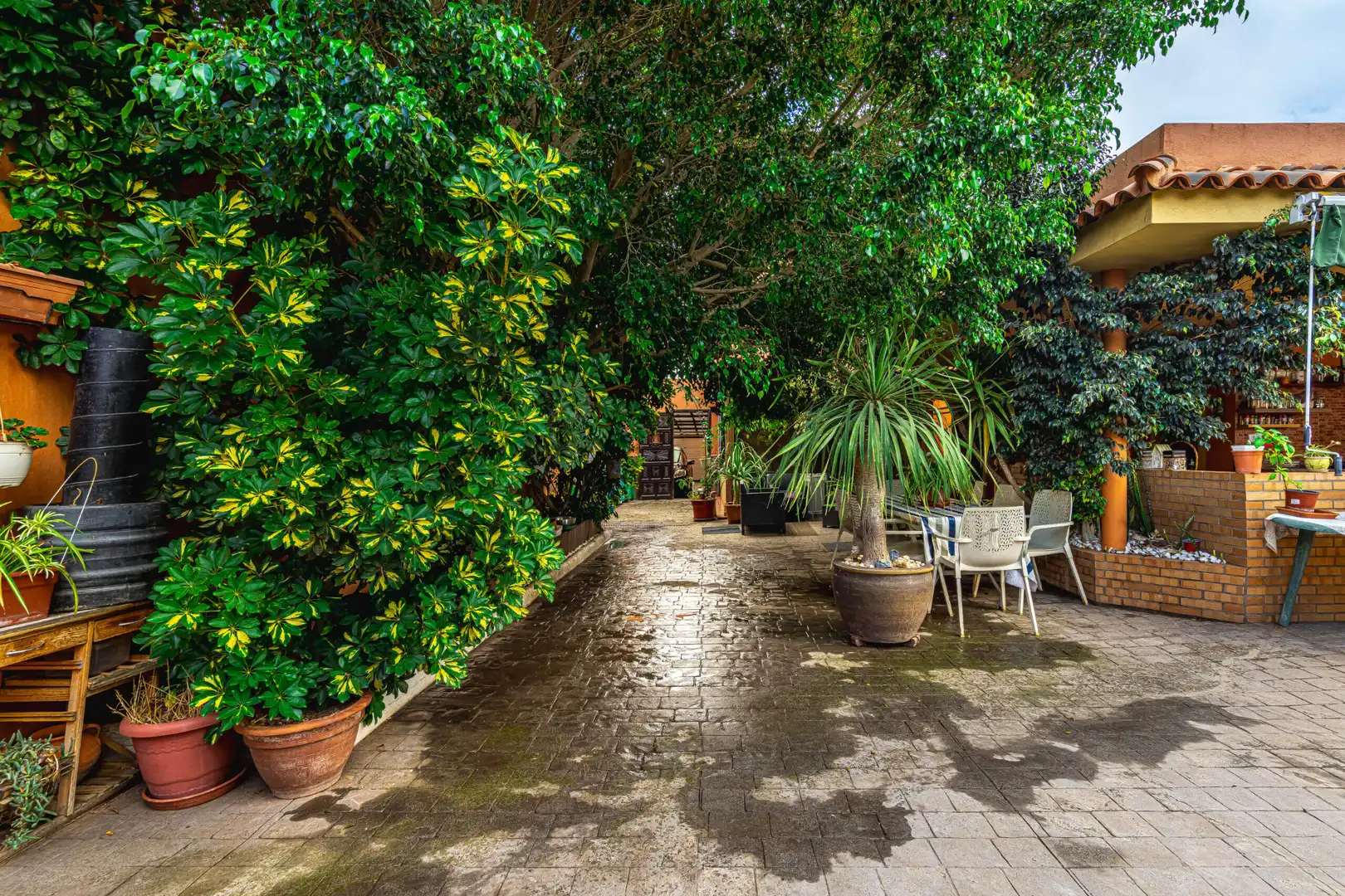 Jardín de Casa adosada en venta en San Cristóbal de la Laguna con Jardín privado, Terraza y Trastero