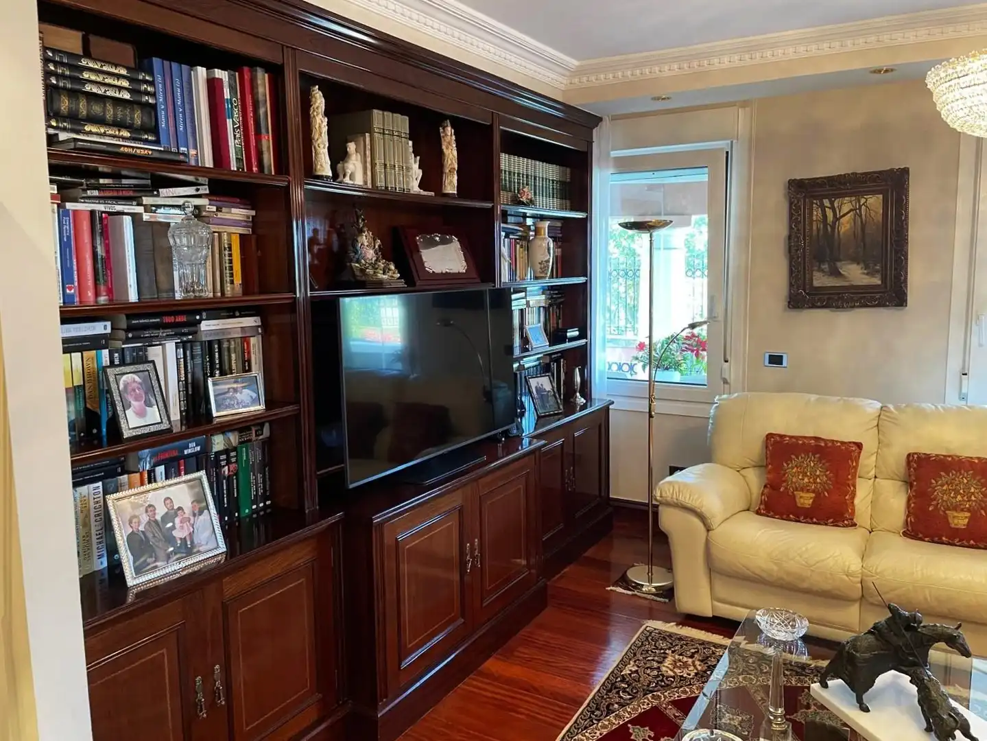 Sala de estar de Piso en venta en Getxo  con Calefacción, Terraza y Trastero