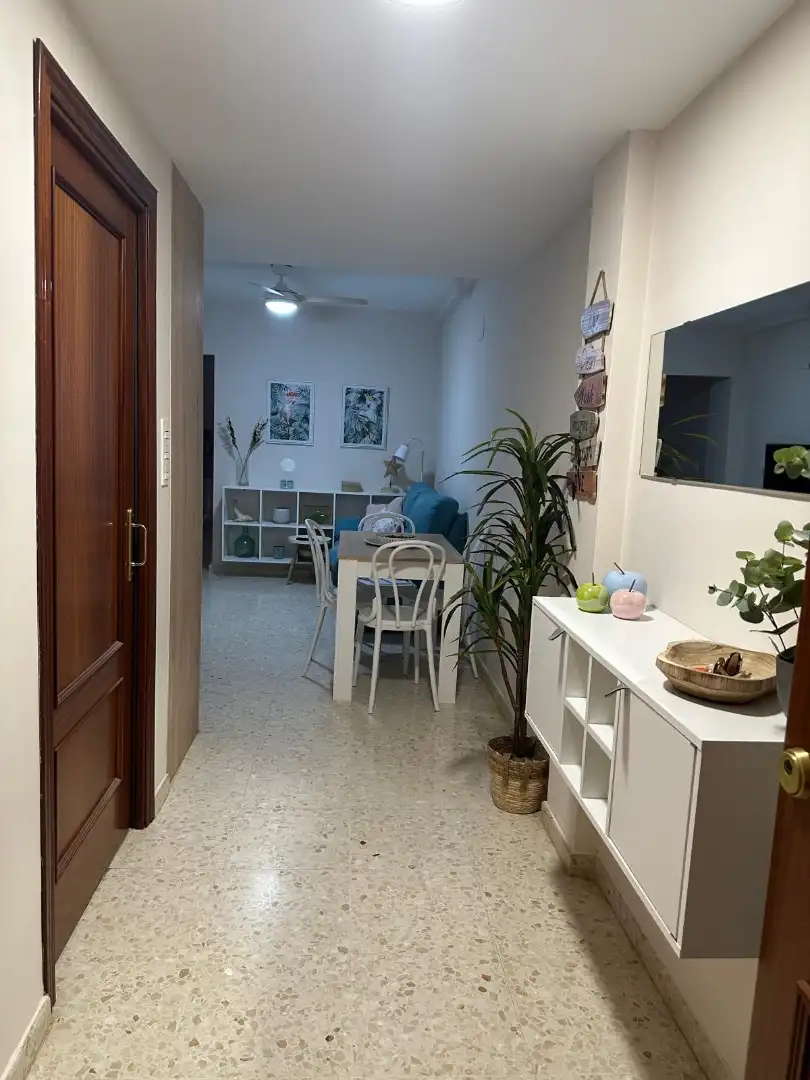 Menjador de Apartament de lloguer en Almendralejo amb Aire condicionat, Moblat i Rentadora