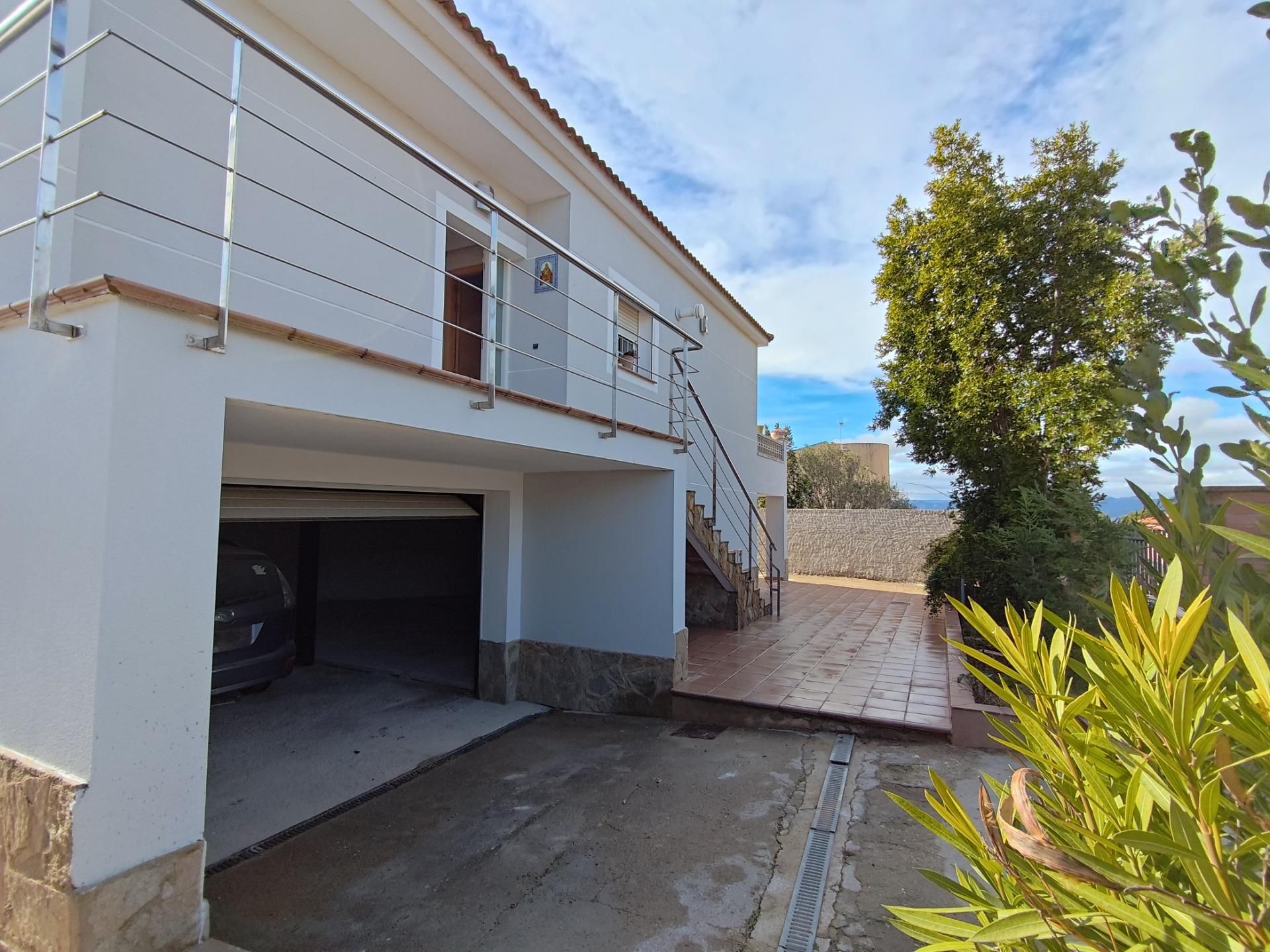 Exterior view of House or chalet for sale in Aiguamúrcia  with Private garden, Terrace and Balcony