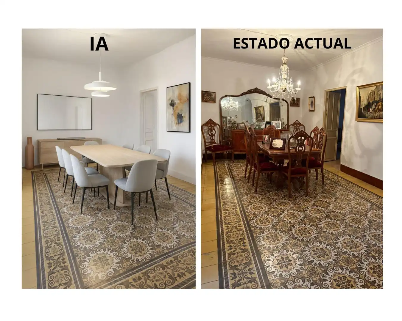 Esszimmer von Haus oder Chalet zum Verkauf in Las Navas de la Concepción