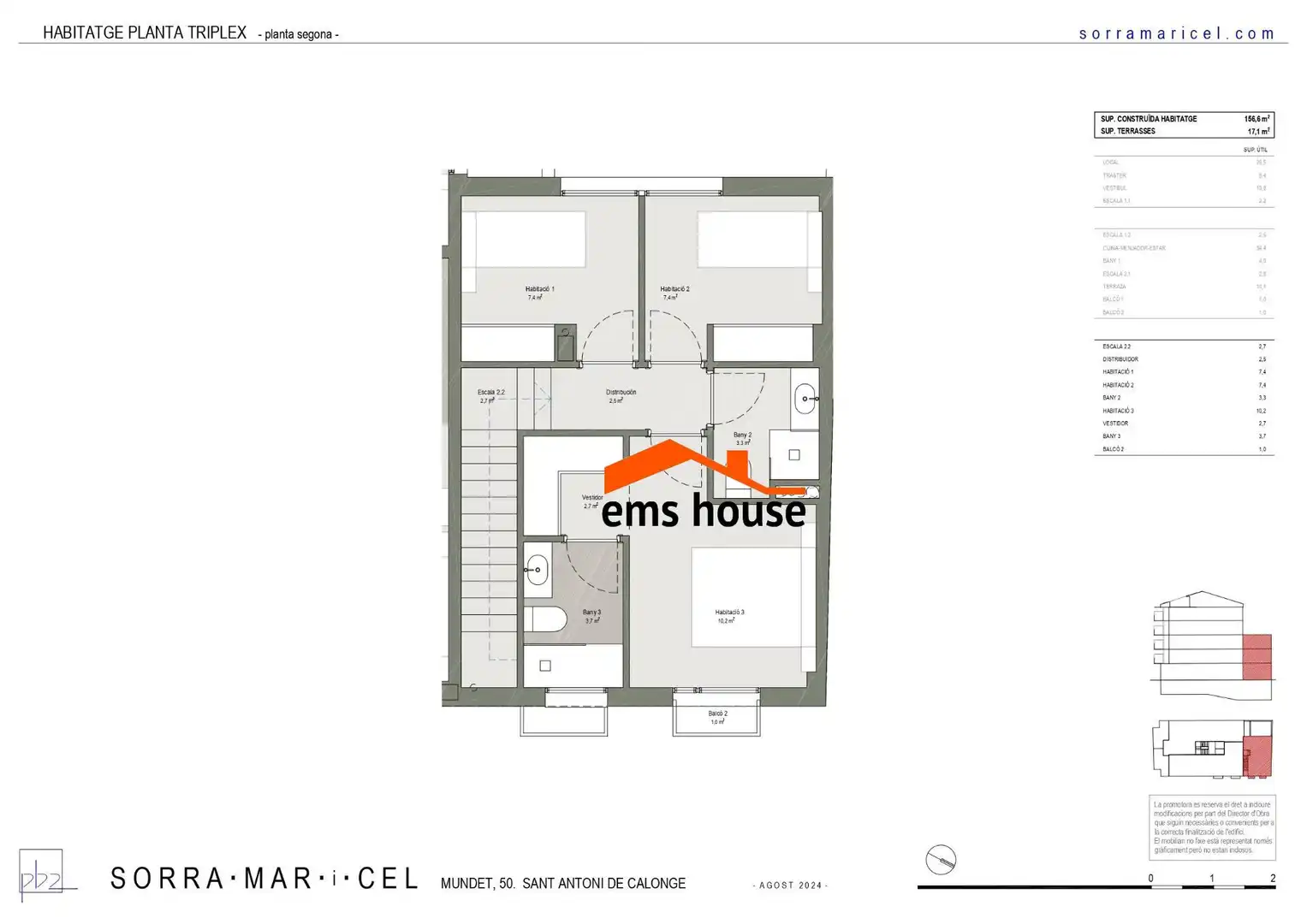 Casa adosada en venta en Calonge i Sant Antoni con Aire acondicionado, Calefacción y Terraza