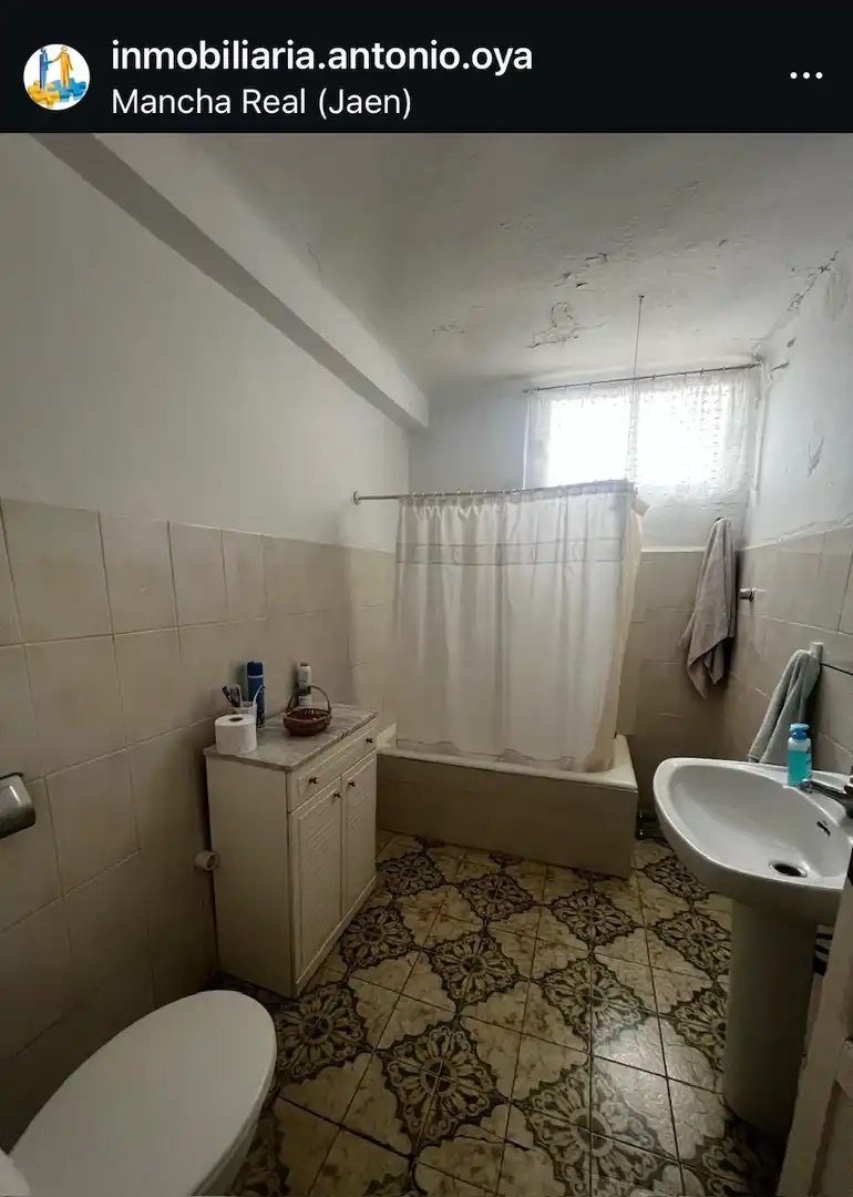 Bany de Casa o xalet en venda en Mancha Real amb Jardí privat, Terrassa i Traster