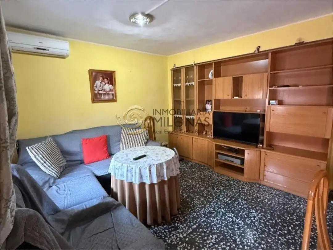 Living room of Flat for sale in Dénia  with Furnished