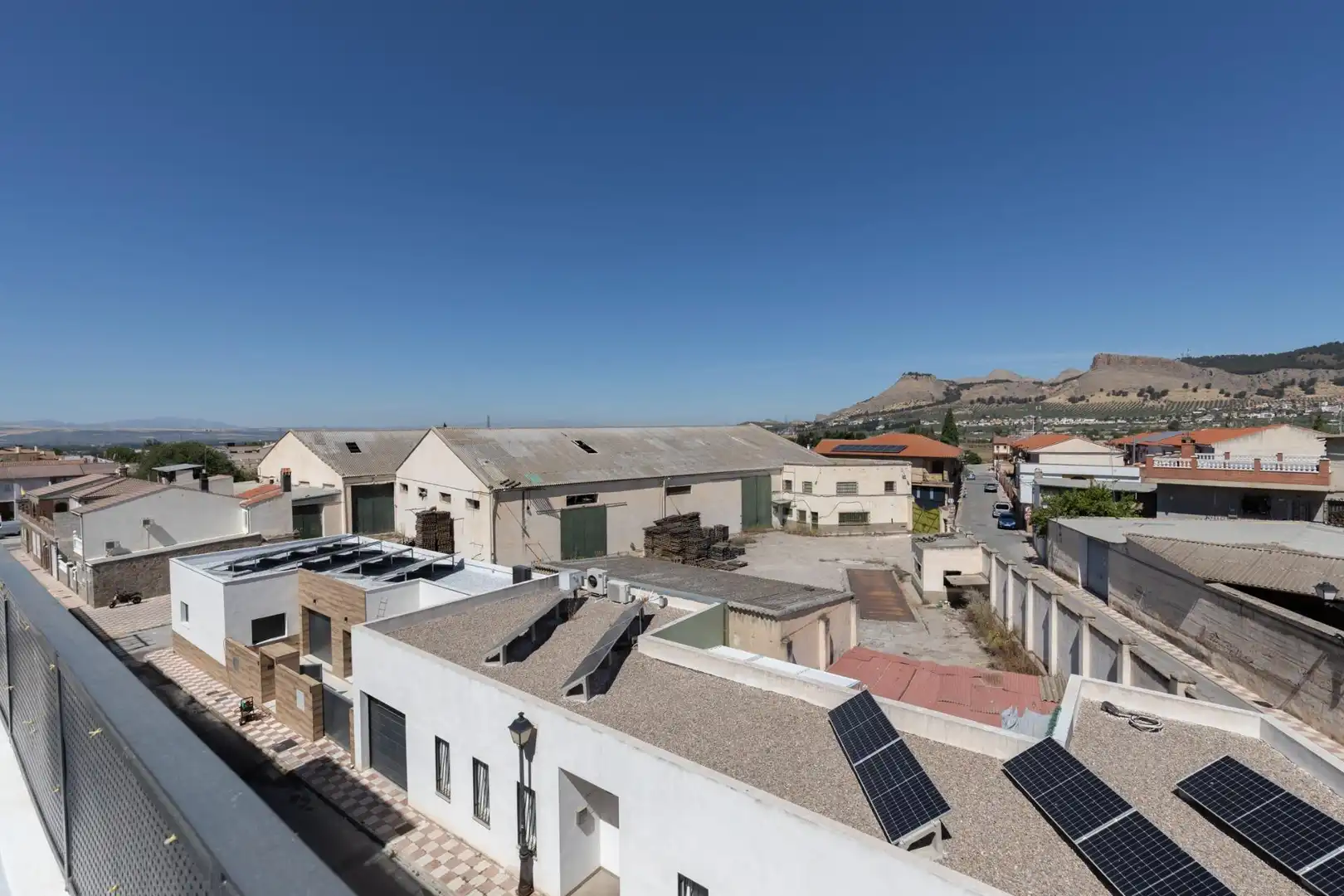 Vista exterior de Àtic en venda en Albolote amb Calefacció i Terrassa
